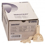 Miratray (1), Lenyomatkanál - felső állkapocs, Egyszerhasználatos termék, elefántcsontszínu, Műanyag, S (kicsi), 50 darab