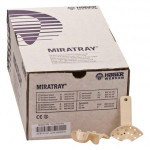 Miratray - PM, Részleges-lenyomatkanál, elefántcsontszínu, Műanyag, M (közepes), 100 darab