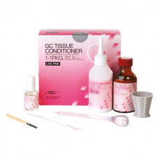 Tissue Conditioner, Alábélelo-anyag, rózsaszín, Por + Folyadék, 1 Csomag