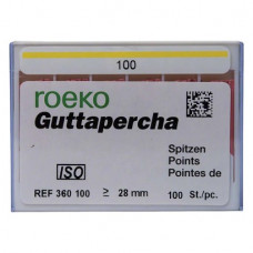Guttapercha Spitzen, 10 darab, ISO 100