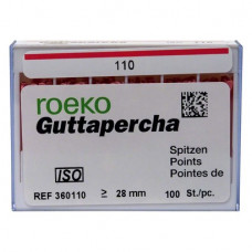 Guttapercha Spitzen, 10 darab, ISO 110