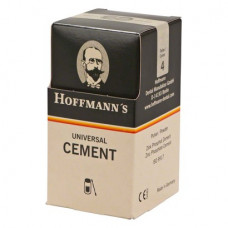 Hoffmann Universal Cement (4), Rögzítőcement (Cinkfoszfát), Fiola, világossárga, Cinkfoszfát, 100 g, 1 darab