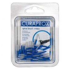 Curaprox CRA, Fogköztisztító kefe, Könyökdarab (CA, Ø 2,35 mm, ISO 204) kék, hengeres, 1,3 mm, 50 darab