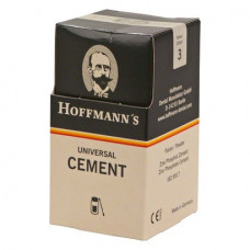 Hoffmann Universal Cement (3), Rögzítőcement (Cinkfoszfát), Fiola, fehér, Cinkfoszfát, 100 g, 1 darab