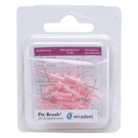 PIC-Brush, (1,5 mm) (Pink), Fogköztisztító kefe, rózsaszín, hengeres, 1,5 mm, 25 darab