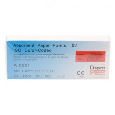 Papírcsúcs (27 mm) (ISO 45), ISO 45 sterilen csomagolva, fehér, Papír, 27 mm, 180 darab