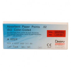 Papírcsúcs (27 mm) (ISO 60), ISO 60 sterilen csomagolva, fehér, Papír, 27 mm, 180 darab