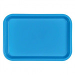 Mini Tray, (238 x 162 x 22 mm), műszertartó tál, kék, neon, Műanyag, 1 darab