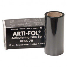 Arti-Fol® 8 µ Packung 20 m Rolle einseitig, 75 mm breit, fekete