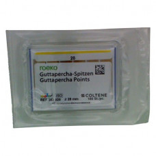 Guttapercha ISO color, 10 darab, ISO 020