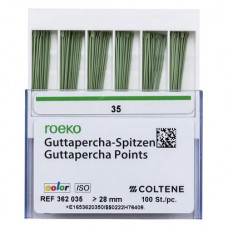Guttapercha ISO color, 10 darab, ISO 035