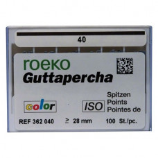 Guttapercha ISO color, 10 darab, ISO 040