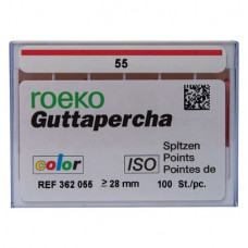 Guttapercha ISO color, 10 darab, ISO 055