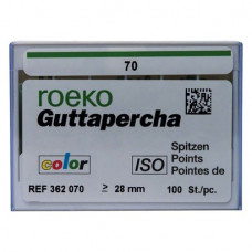 Guttapercha ISO color, 10 darab, ISO 070