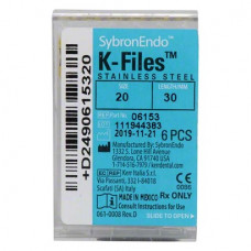 WZK, K-Files,30 mm ISO 020, 6 darab