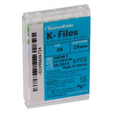WZK, K-Files,25 mm ISO 035, 6 darab