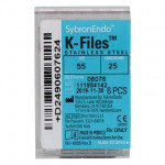 WZK, K-Files,25 mm ISO 055, 6 darab