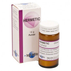 Hermetic, Gyökércsatorna-sealer, Fiola, röntgenopák, Cinkoxid-Eugenol, 14 g, 1 darab