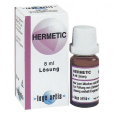 Hermetic, Gyökércsatorna-sealer, Fiola, röntgenopák, Cinkoxid-Eugenol, 8 g, 1 darab