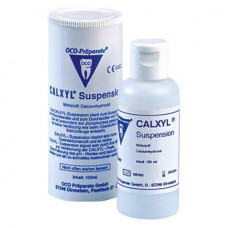 Calxyl Suspension, Gyökércsatorna-Fertőtlenítő oldat, Üveg, Kalciumhidroxid, 100 ml, 1 darab