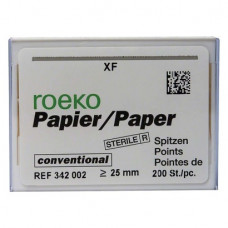 Conventional (2) (XF), Papírcsúcs, sterilen csomagolva, fehér, Papír, 200 darab