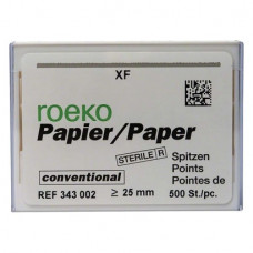 Conventional (2) (XF), Papírcsúcs, sterilen csomagolva, fehér, Papír, 500 darab