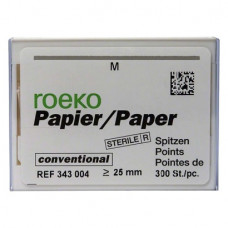 Conventional (4) (M), Papírcsúcs, sterilen csomagolva, fehér, Papír, 300 darab