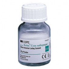 Ketac Cem (radiopaque), Rögzítőcement (Üvegionomer), Fiola, röntgenopák, fluoridtartalmú, Üvegionomer, 33 g, 1 darab