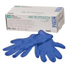 Micro-Touch (Accelerator-Free) (XS), Kesztyűk (Nitril), nem steril, Egyszerhasználatos termék, Nitril, XS, 100 darab