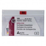 Safety Color (ISO 55), Guttapercha-csúcs, ISO 55 rózsaszín, Guttapercha, 100 darab