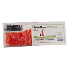 AccuDose (High Viscosity), Applikátorcsúcs, Egyszerhasználatos termék, narancs, Műanyag, 100 darab