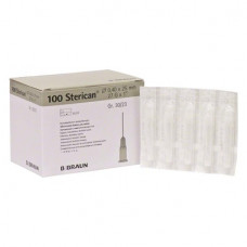 Sterican (Dental) (G30 ¦ 0,30 x 23 mm), Injekciós-tu, Egyszerhasználatos termék, szürke, G30 = 0,3 mm, 100 darab