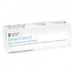 SmartCem 2 (Automix) (M), Rögzítőcement (Rezin), Párhuzamos fecskendők, közepes, fluoridtartalmú, 5 g, 2x1 darab