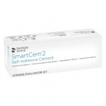 SmartCem 2 (Automix) (Transparent), Rögzítőcement (Rezin), Párhuzamos fecskendők, fluoridtartalmú, önadhezív, 5 g, 2x1 darab