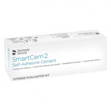SmartCem 2 (Automix) (Transparent), Rögzítőcement (Rezin), Párhuzamos fecskendők, fluoridtartalmú, önadhezív, 5 g, 2x1 darab