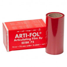 Arti-Fol® 8 µ Packung 15 m Rolle zweiseitig, 75 mm breit, piros