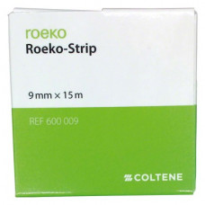 Roeko Strip, (15 m x 9 mm), Matricaszalag, Tekercs, fényáteresztő, átlátszó, Poliészter, 1 darab