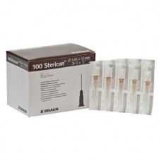 Sterican (Insulin) (G26 ¦ 0,45 x 12 mm), Injekciós-tu, Egyszerhasználatos termék, barna, G26 = 0,45 mm, 100 darab