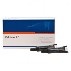 Calcimol LC, Alábéleloanyag, Tubusok, röntgenopák, fényre keményedő, Kalciumhidroxid, 5 g, 2x1 darab