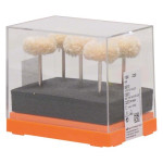 Polierbürste 150, polírozó, pamut, ISO 220, HP, 5 darab