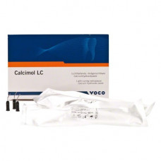 Calcimol LC, Alábéleloanyag, fecskendők, röntgenopák, fényre keményedő, Kalciumhidroxid, 2,5 g, 2x1 darab