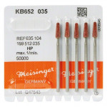 Keramische Schleifer KB652, kerámia-csiszoló, barna, ISO 035, HP, 5 darab