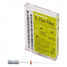 K-Flex (30 mm) (ISO 8), K-reszelő (kézzel), Fogantyú - műanyag ISO 8 ISO színkódolt, Nemesacél, 30 mm, 6 darab