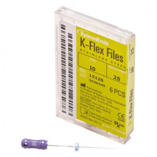 K-Flex (25 mm) (ISO 10), K-reszelő (kézzel), Fogantyú - műanyag ISO 10 ISO színkódolt, Nemesacél, 25 mm, 6 darab