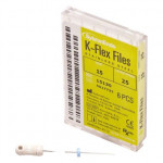 K-Flex (25 mm) (ISO 15), K-reszelő (kézzel), Fogantyú - műanyag ISO 15 ISO színkódolt, Nemesacél, 25 mm, 6 darab