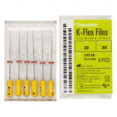 K-Flex (30 mm) (ISO 20), K-reszelő (kézzel), Fogantyú - műanyag ISO 20 ISO színkódolt, Nemesacél, 30 mm, 6 darab