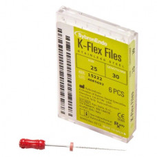 K-Flex (30 mm) (ISO 25), K-reszelő (kézzel), Fogantyú - műanyag ISO 25 ISO színkódolt, Nemesacél, 30 mm, 6 darab