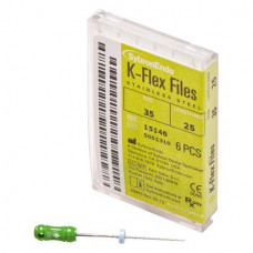 K-Flex (25 mm) (ISO 35), K-reszelő (kézzel), Fogantyú - műanyag ISO 35 ISO színkódolt, Nemesacél, 25 mm, 6 darab