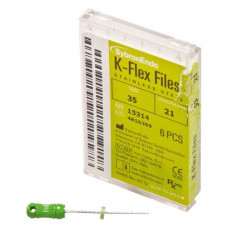 K-Flex (21 mm) (ISO 35), K-reszelő (kézzel), Fogantyú - műanyag ISO 35 ISO színkódolt, Nemesacél, 21 mm, 6 darab
