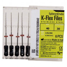 K-Flex (30 mm) (ISO 40), K-reszelő (kézzel), Fogantyú - műanyag ISO 40 ISO színkódolt, Nemesacél, 30 mm, 6 darab
